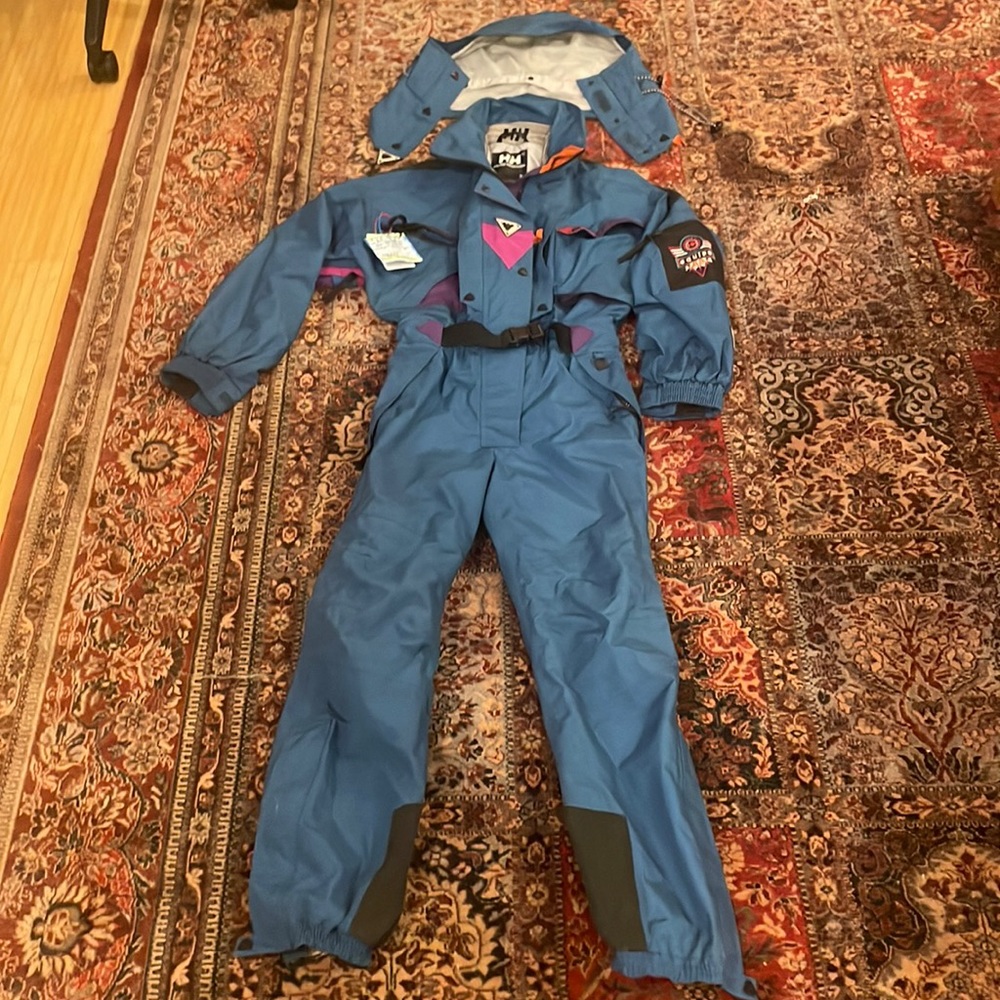Helly Hansen ski snowboard onesie